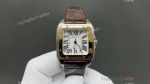 Cartier Santos 51*41.3mm for Men 44.2*35.6mm for Women 2824 Movement TT YG Case Couple Watch